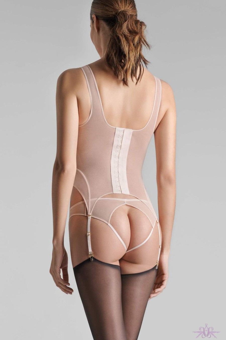 Lingerie Maison Close | Maison Close L'Amoureuse Peony Rose Corset