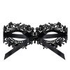 Lingerie Obsessive | Obsessive Black Guipure Lace Mask