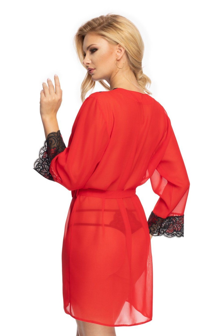 Lingerie Irall | Irall Oriana Red Dressing Gown