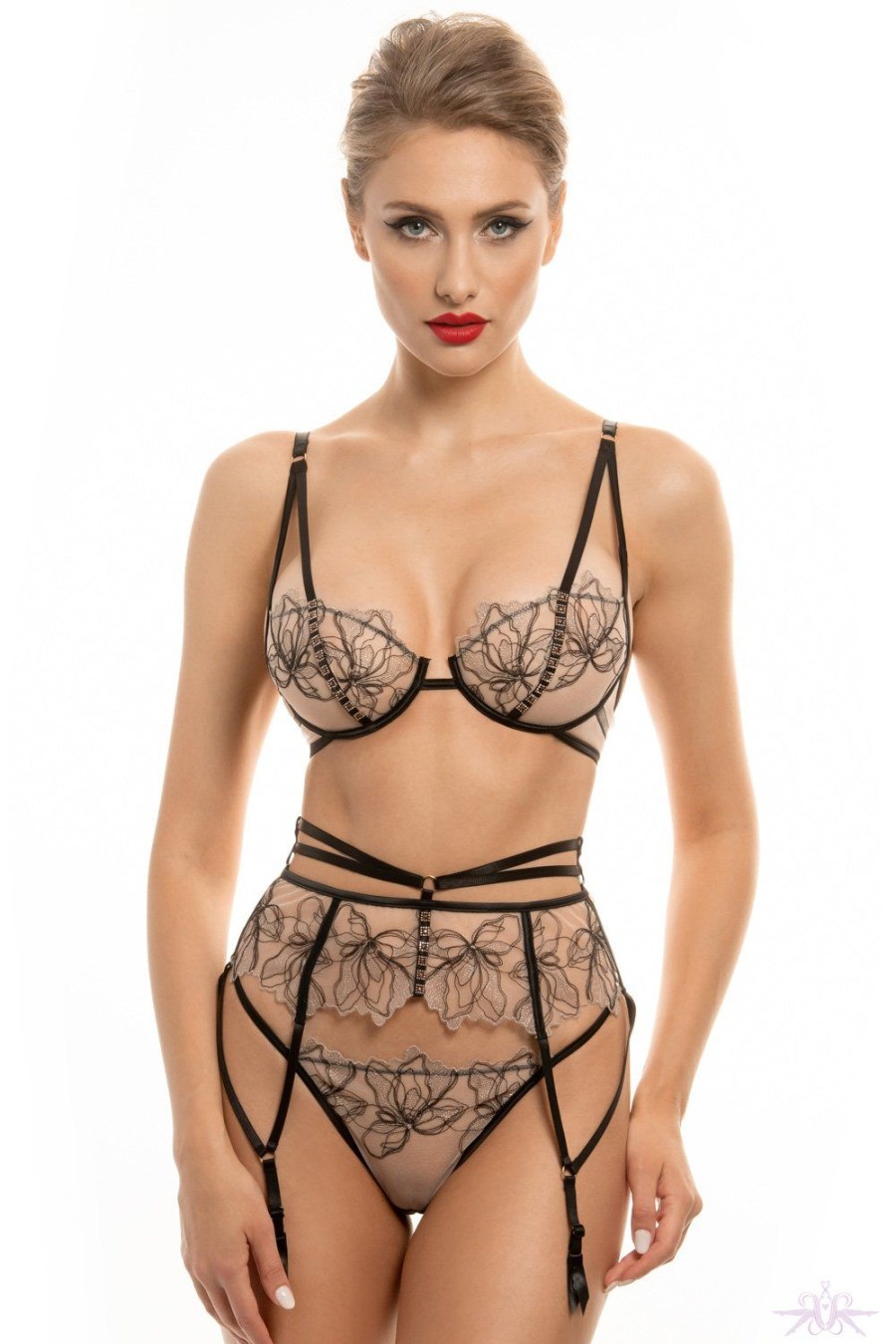 Lingerie Prelude Milano | Prelude Greta Suspender Belt