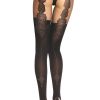 Tights Livco Corsetti | Livco Corsetti Renitana Black Opaque Tights