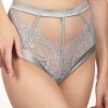 Lingerie Prelude Milano | Prelude Marlene Grey High Waist Brief