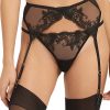 Lingerie Bluebella | Bluebella Marseille Black Suspender Belt