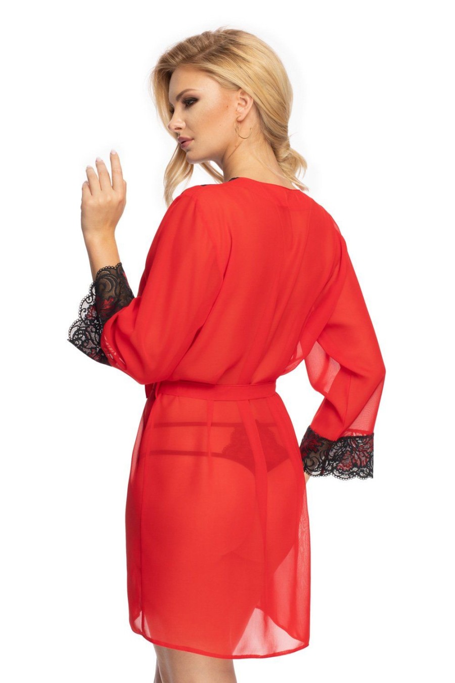 Lingerie Irall | Irall Oriana Red Dressing Gown