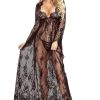 Lingerie Provocative | Provocative Long Lace Gown