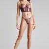 Lingerie Maison Close | Maison Close L'Amoureuse Violet Orchid Mini String