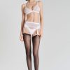 Lingerie Maison Close | Maison Close Pure Tentation White Garter Belt